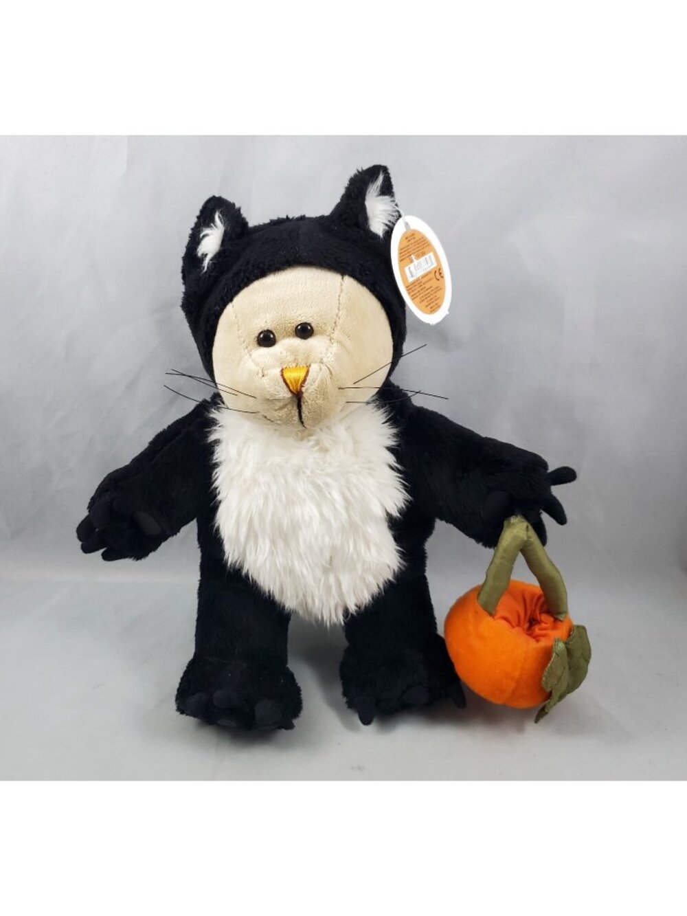 Starbucks Bearista 41st Edition 2005 Cat Halloween Teddy Bear Soft Plush Toy 11"